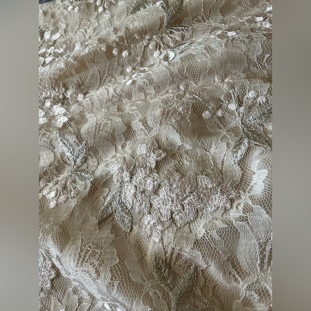 Lauren Ralph Cream Lace Dress - Picture 7 of 7